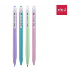 Ручка шариковая DELI "Xtream Q03336" автоматическая, 0,7 мм, синяя