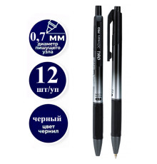 Ручка шариковая DELI "Xtream" автоматическая, 0,7 мм, черная