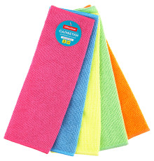 Салфетка из микрофибры OfficeClean "Универсальная", 30х30 см, 5 шт 