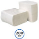 Салфетки бумажные для настольного диспенсера, 18/200 листов (1 пач)