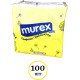 Салфетки бумажные Murex 24х24см, 2-слойные с тиснением,100шт/уп, белые