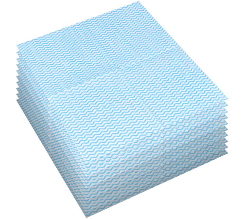 Салфетки для уборки Vega, вискоза, волна, 30х34 см, 10 штук
