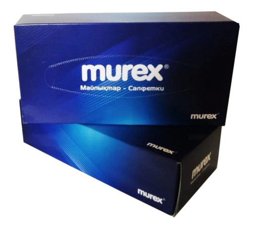 Салфетки Murex "Maxi", 2-слойные, вытяжные, 120 штук в упаковке