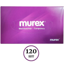 Салфетки Murex "Mini", 2-слойные, вытяжные, 120 штук в упаковке