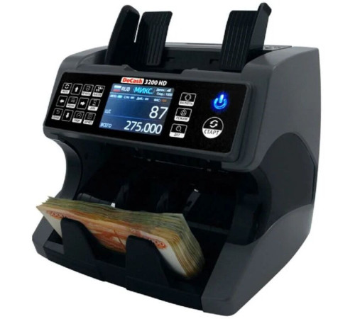 Счетчик банкнот "DoCash 3200 HD", с дисплеем 