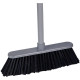 Щетка для уборки OfficeClean Professional с черенком 117 см, ширина 30 см, щетина 7 см, пластиковая