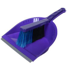 Щетка-сметка и совок с резинкой СТАНДАРТ