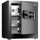 Сейф DELI "AE130" биометрический + электронный замок + ключ, 380х320х450 мм, 21,9 кг, черный