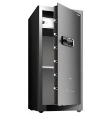 Сейф DELI "AE135" биометрический + электронный замок + ключ, 1200x550х520 мм, 74 кг, черный