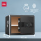 Сейф DELI "AE210" биометрический + электронный замок + ключ + Wi-Fi, 300х400х300 мм, 11 кг, черный