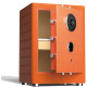 Сейф DELI "AE691-Z" биометрический + электронный замок + ключ, 600х430х400 мм, 52 кг, оранжевый
