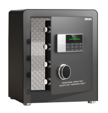Сейф DELI "AE872-W" электронный замок + ключ, 450x380x320 мм, 21 кг, черный