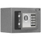 Сейф DELI "ET511" электронный замок + ключ, 170х230х170 мм, 2.82 кг, серый