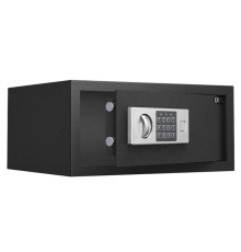 Сейф DELI "ET522" электронный замок + ключ, 350х430х200 мм, 9 кг, черный