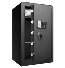 Сейф DELI "ET553" электронный замок + ключ, черный, 800х480х420 мм, 49 кг