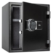 Сейф DELI "ET587" электронный замок, 420х380х300 мм, 22,9 кг, черный