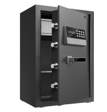 Сейф DELI "ET622" электронный замок + ключ, 695х430х380 мм, 39 кг, черный