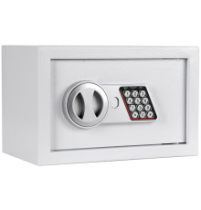 Сейф KUVERT "20ELB" электронный замок + ключ, 310х200х200 мм, 4 кг, белый