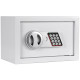Сейф KUVERT "20ELB" электронный замок + ключ, 310х200х200 мм, 4 кг, белый