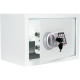 Сейф KUVERT "25ELB" электронный замок + ключ, 350х250х250 мм, 5.5 кг, белый