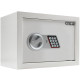 Сейф KUVERT "25ELB" электронный замок + ключ, 350х250х250 мм, 5.5 кг, белый