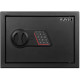 Сейф KUVERT "25ELB" электронный замок + ключ, 350х250х250 мм, 5.5 кг, черный