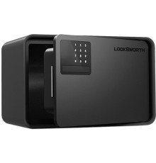 Сейф LockSworth электронный замок + ключ, 200х310х200 мм, 4 кг, черный
