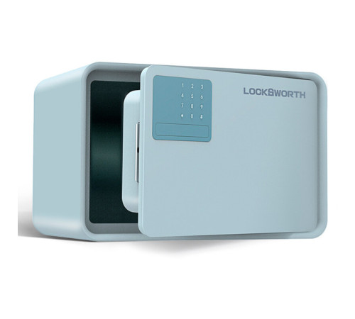 Сейф LockSworth электронный замок + ключ, 200х310х200 мм, 4 кг, зеленый