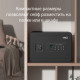 Сейф мебельный DELI "ET591" биометрический + электронный замок+ключ, 250х350х250 мм, 8,6 кг, черный