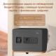 Сейф мебельный DELI "ET591" биометрический + электронный замок+ключ, 250х350х250 мм, 8,6 кг, черный