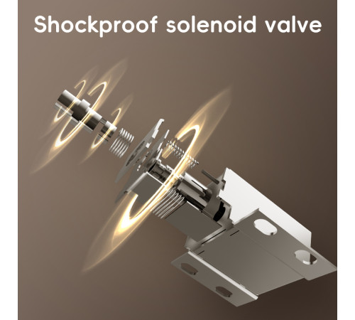 Сейф мебельный DELI "T595" биометрический + электронный замок+ключ, 450х380х320 мм, 19,3 кг, черный