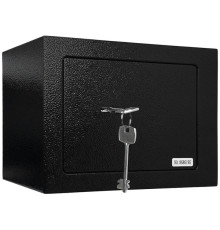 Сейф мебельный KUVERT "17MBK" ключевой замок, 230х170х170 мм, 2.5 кг, черный