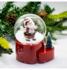 Шар снежный "Exceptional" музыкальный, 9 см