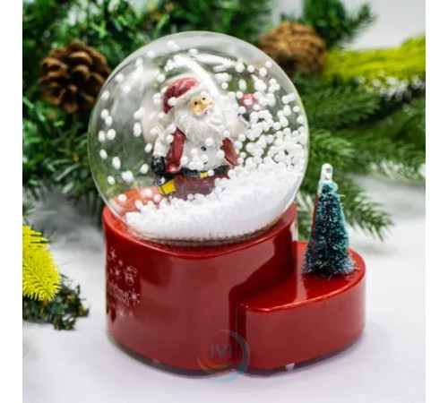 Шар снежный "Exceptional" музыкальный, 9 см