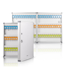 Шкафчик DELI на 72 ключа, 472x390x65 мм, серебристого цвета