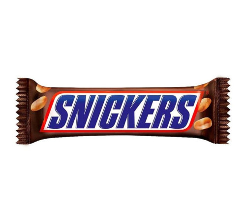 Шоколадный батончик "Snickers", 50,5г