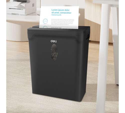 Шредер Deli, 4 уровень секретности,  10 литров