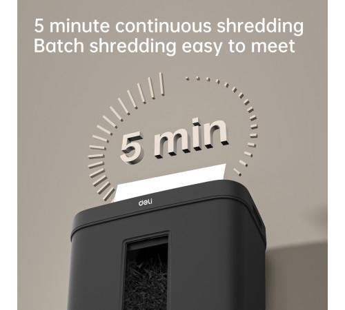Шредер Deli, 4 уровень секретности,  12 литров