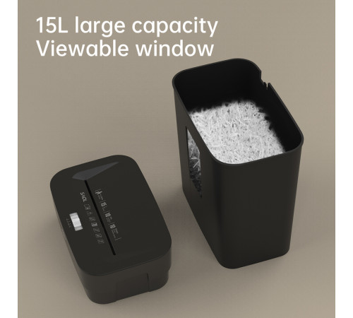 Шредер Deli, 4 уровень секретности, 15 литров