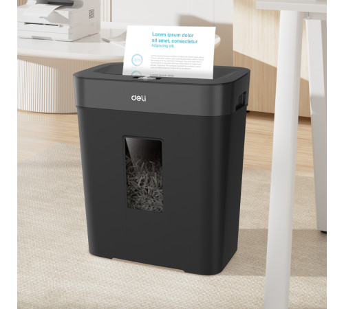 Шредер Deli, 4 уровень секретности, 15 литров