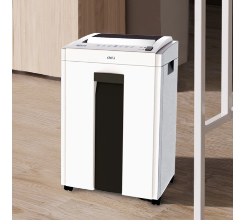 Шредер Deli, 4 уровень секретности (4х25мм), 8 листов, 16 литров