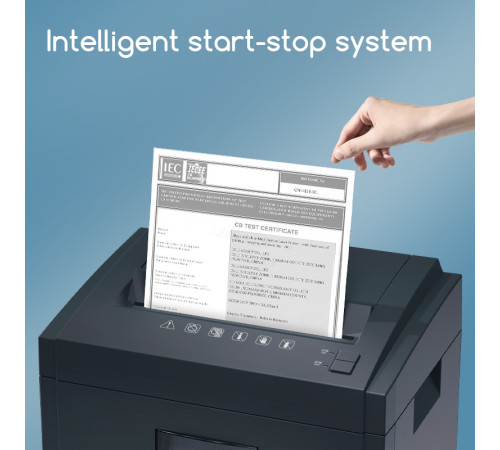 Шредер Deli, 5 уровень секретности,  23 литра