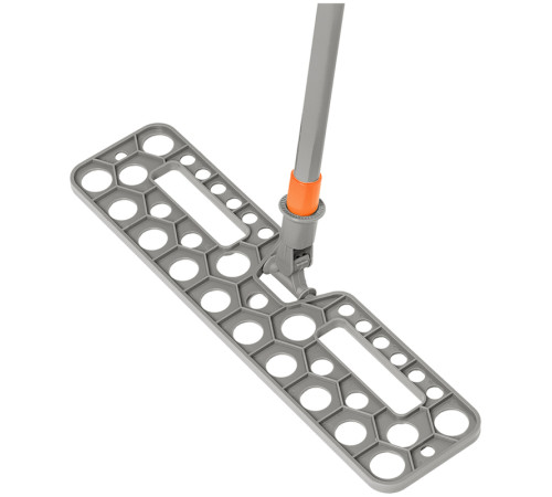 Швабра OfficeClean "Professional",  двусторонняя, с телескопической рукояткой 120 см, микрофибра