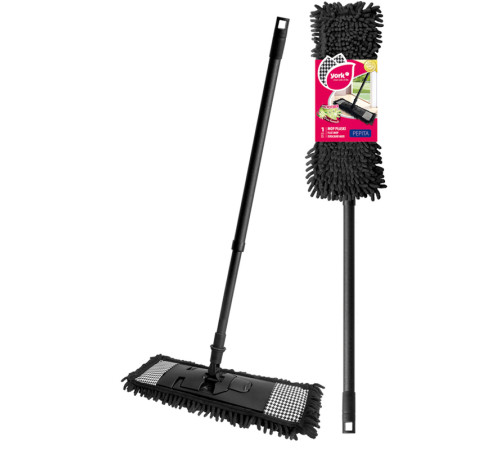 Швабра York "Pepita" с телескоп. ручка , МОП микрофибра