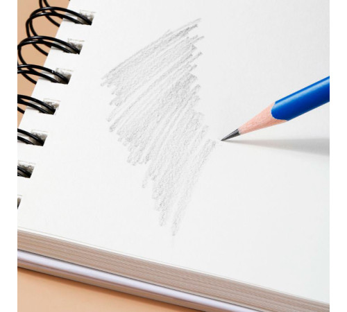 Скетчбук DELI "Finenolo ", А4, 60 л., 160 г/кв.м., жесткая подложка, на спирали