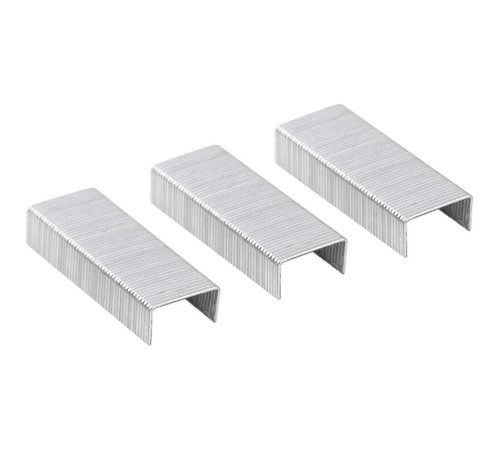 Скобы DELI для степлера №10 (15 листов), 1000 шт/кор, серебро