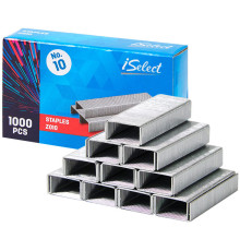 Скобы DELI "i Select" для степлера №10 (15 листов), 1000 шт/кор