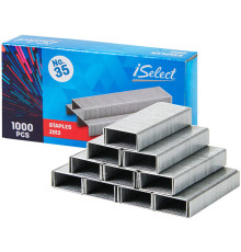 Скобы DELI "i Select" для степлера №24/6 (25 листов), 1000 шт/кор