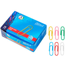 Скрепки DELI "i Select" 28 мм, цветные, 100 шт/упак