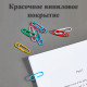 Скрепки DELI "i Select" 28 мм, цветные, 70 шт/упак